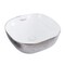 Whitehaus Sqr Above Mount Basin W/ An Embossed Exterior, Interior, And Center Drai WH71301-F21 - alternate 1